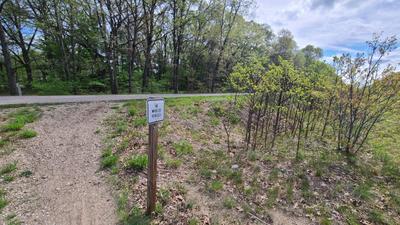 A strange sign to put next to a bike path!